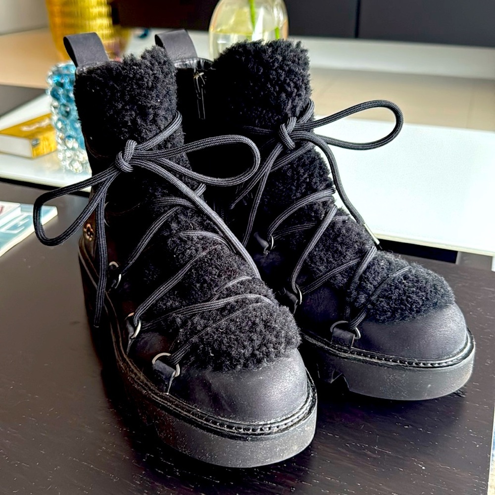 UGG X KITH Sherpa Combat Boots